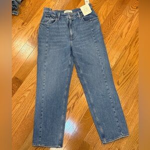 Abercrombie & Fitch Blue Straight Leg Jeans NWT